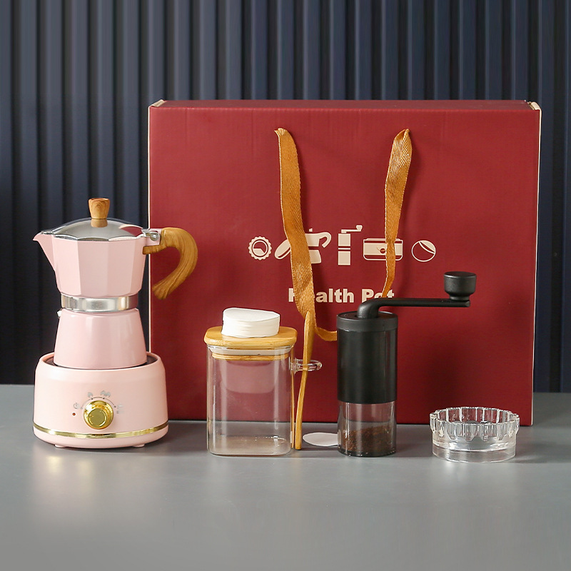 Home Office Moka - Set Regalo Premium per Caffè Filtro,