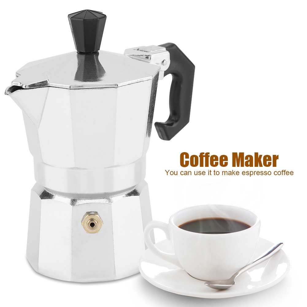 Home Office Moka - 50 ml 1 tazza in alluminio