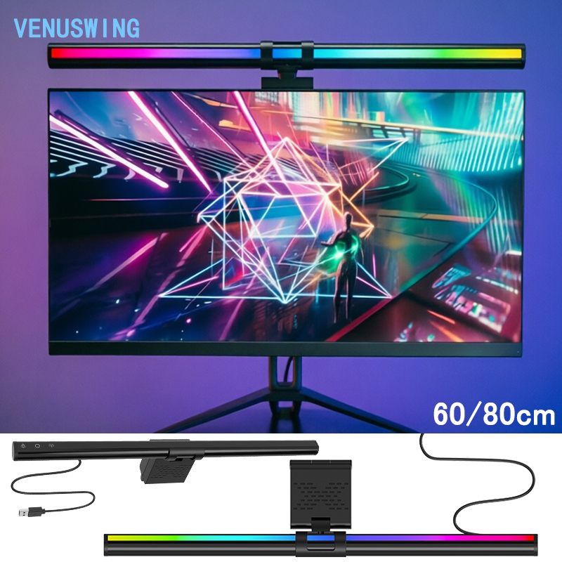 Home Office Programmer - Lampada RGB 60/80cm per Monitor, Illuminazione