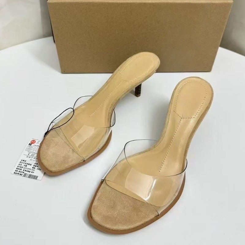 Home Office Setup Ideas - Nuove Mules Trasparenti Nude da Donna