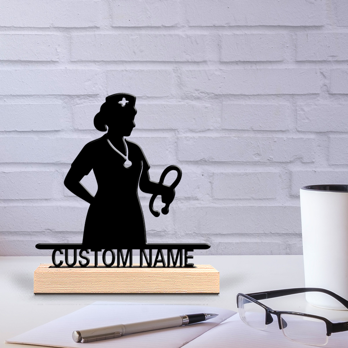 Home Office Industrial Style - Decorazione da parete personalizzata divertente con