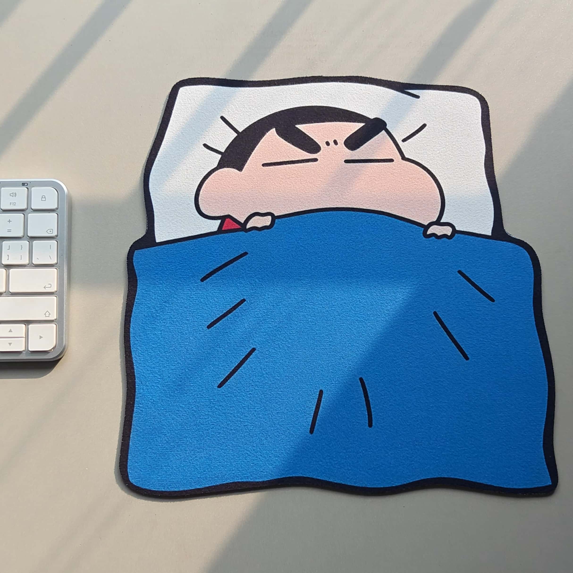 Home Office Programmer - Carino Tappetino per Mouse Crayon Shinchan,