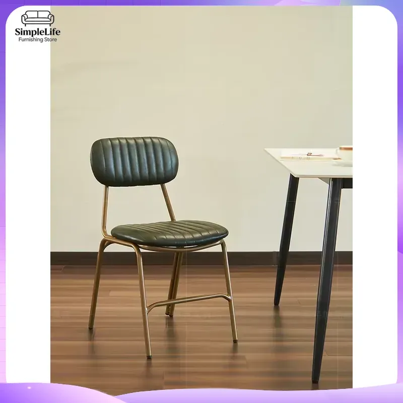 Home Office Industrial Style - Sedia da Pranzo in Ferro Stile