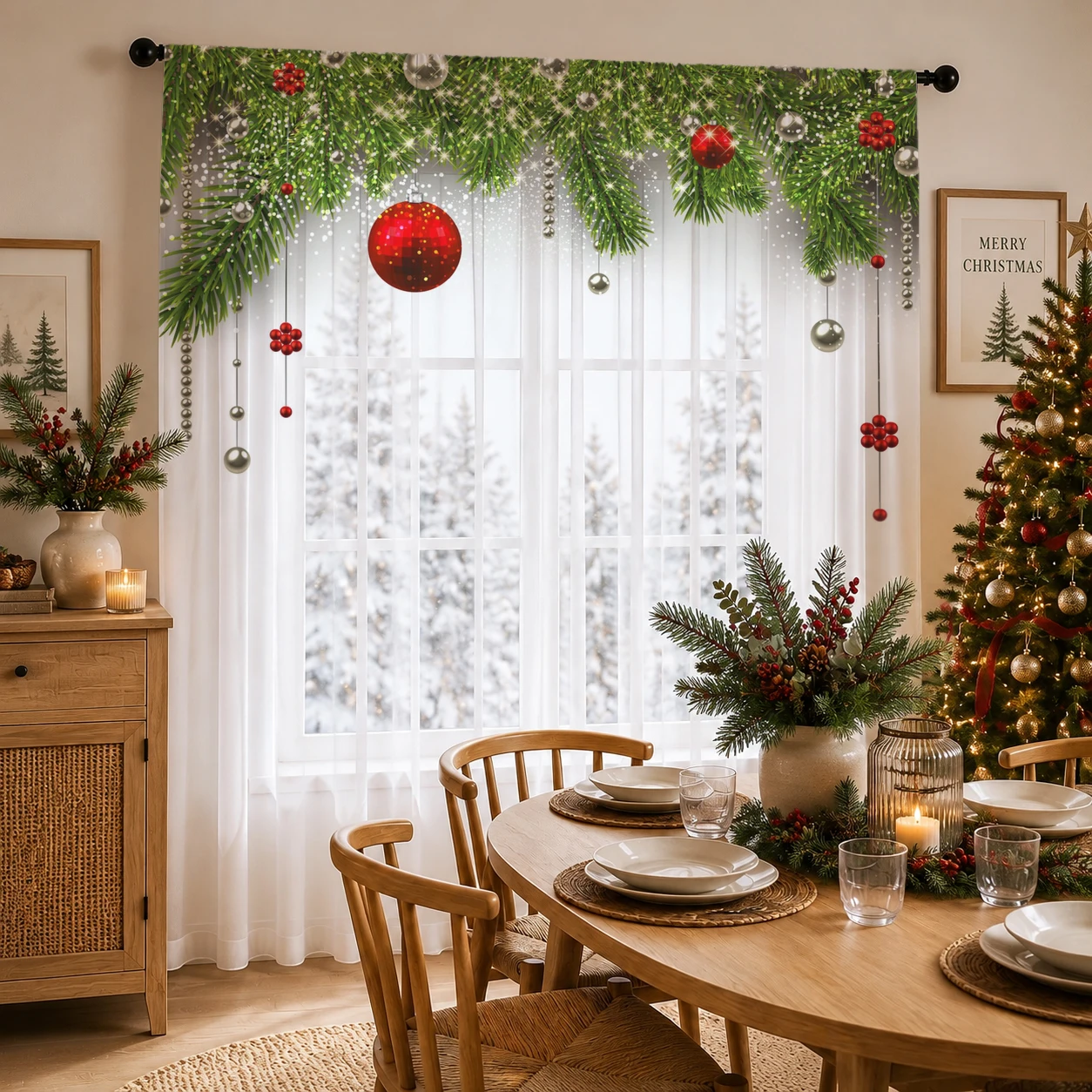 Tenda Trasparente Sfumata Nata - Home Office With Plants recensione e prezzo