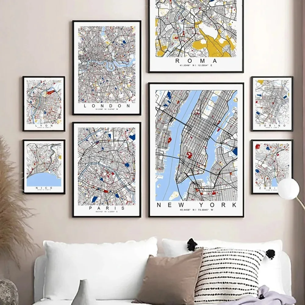 Poster Mappamondo Senza Cornic - Home Office York recensione e prezzo