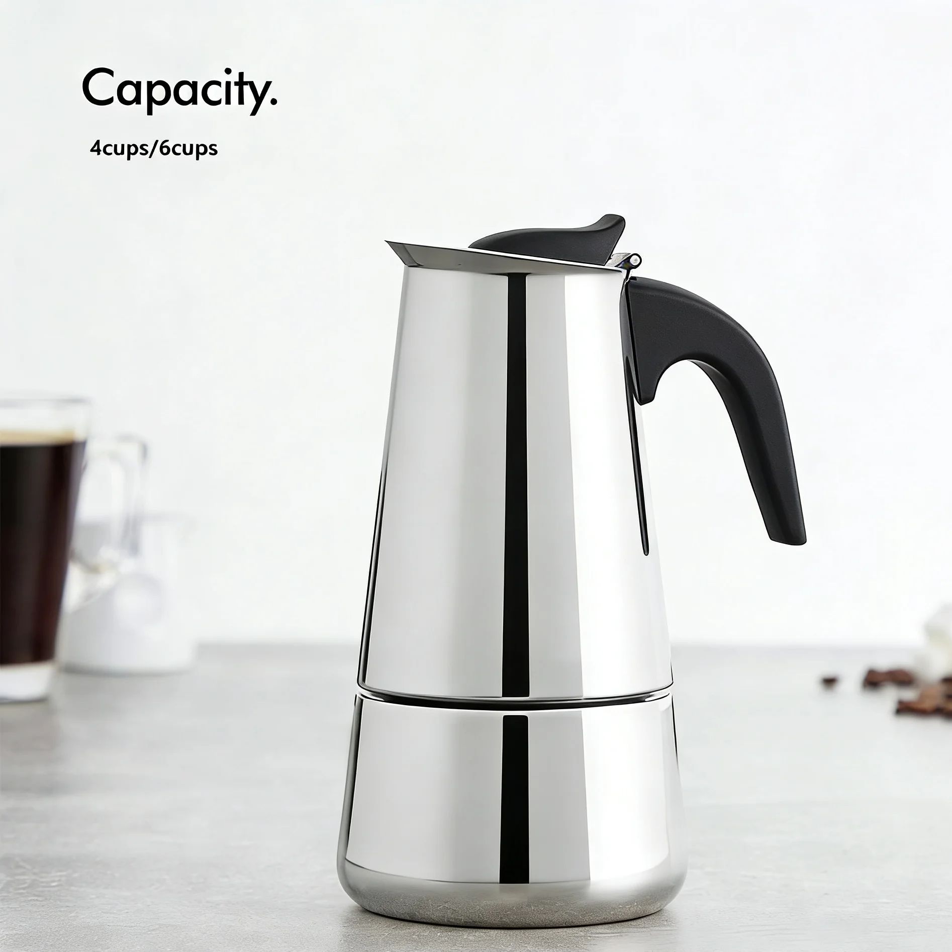 Caffettiera Moka in Acciaio In - Home Office Moka recensione e prezzo