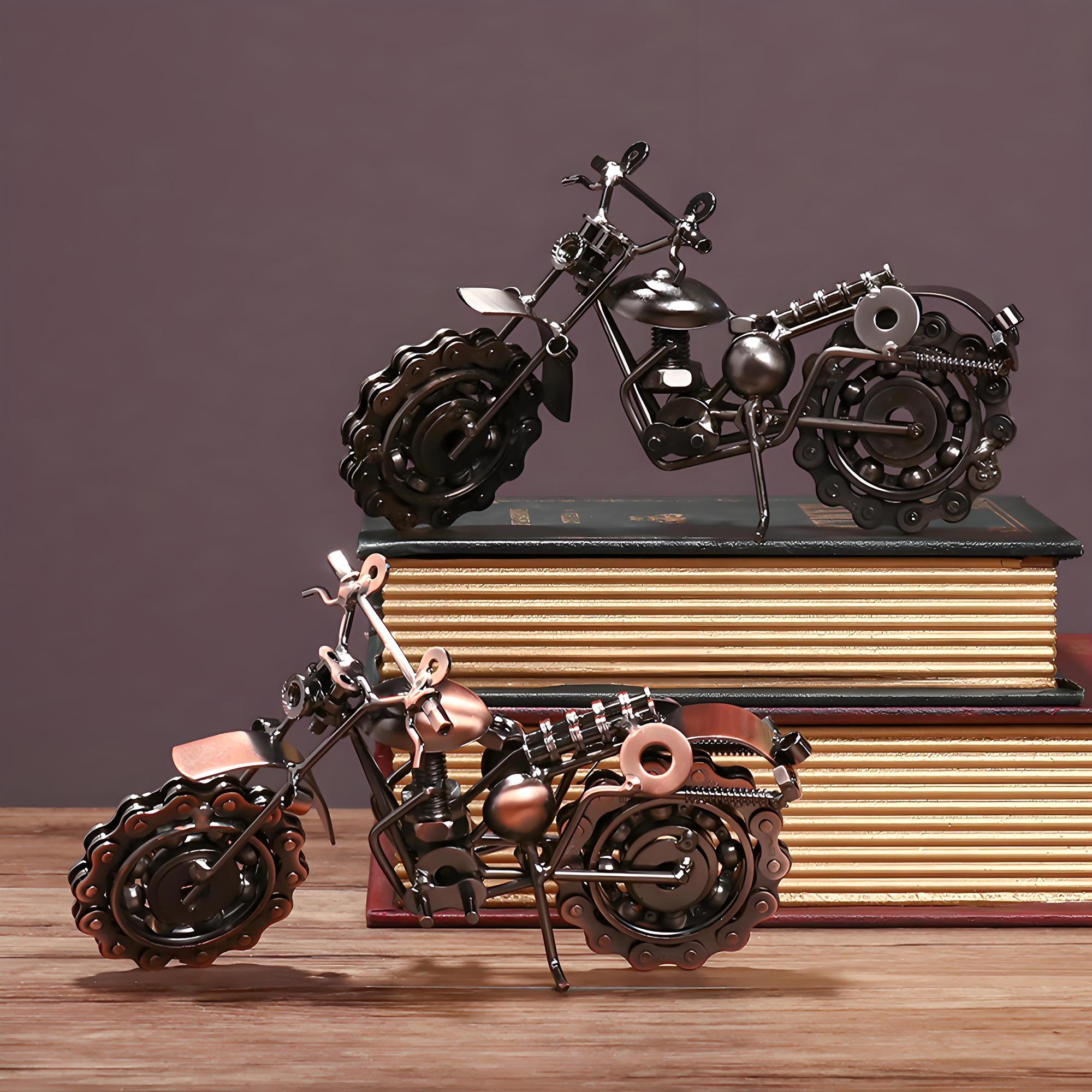 Modellino di Moto in Ferro Fat - Home Office Industrial Style recensione e prezzo