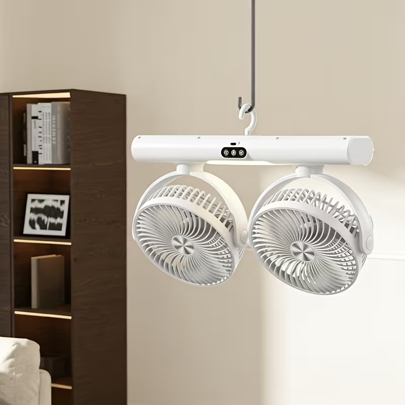 Ventilatore a Doppia Testa con - Home Office Setup Ideas recensione e prezzo