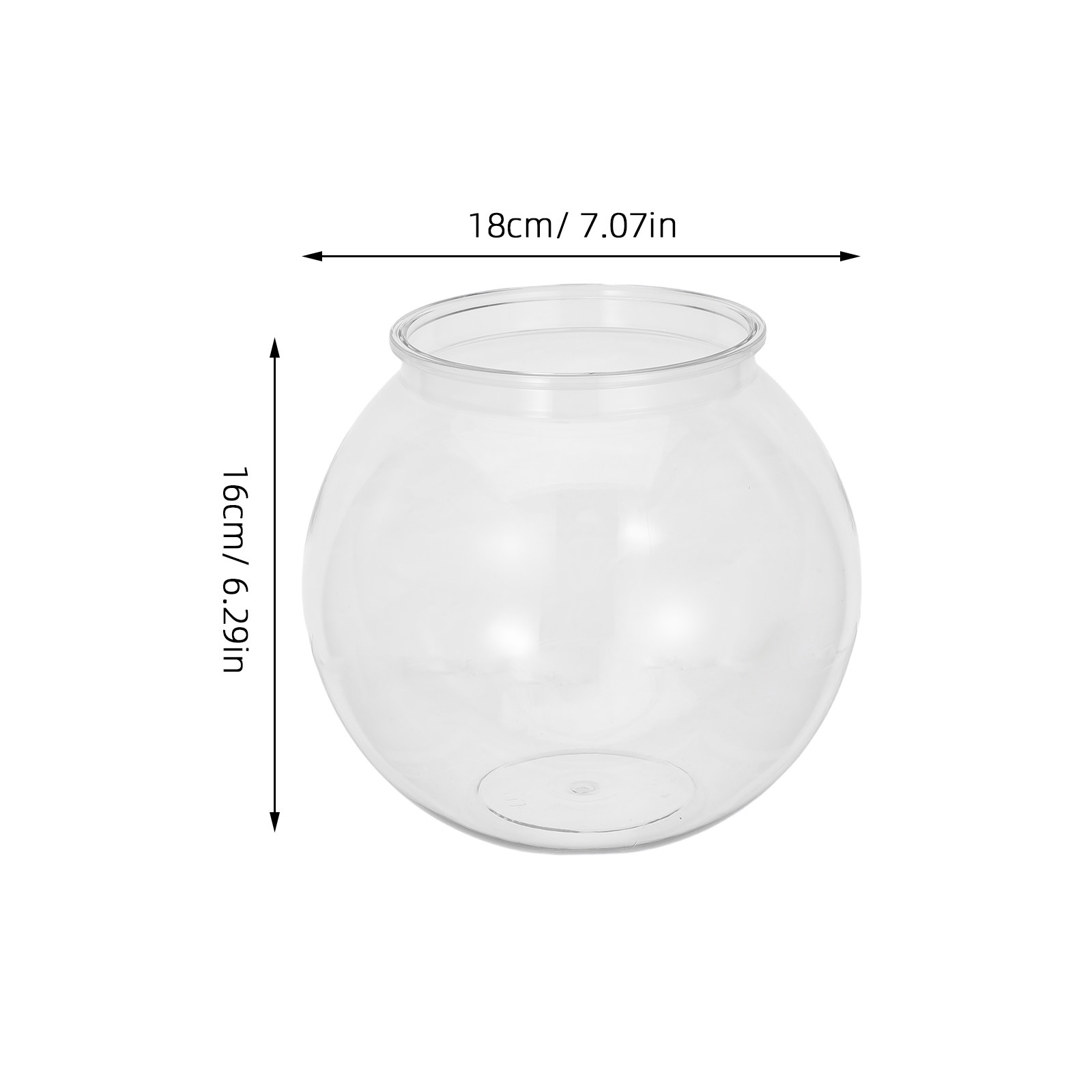 Mini Vaso in Plastica Traspare - Home Office With Plants recensione e prezzo