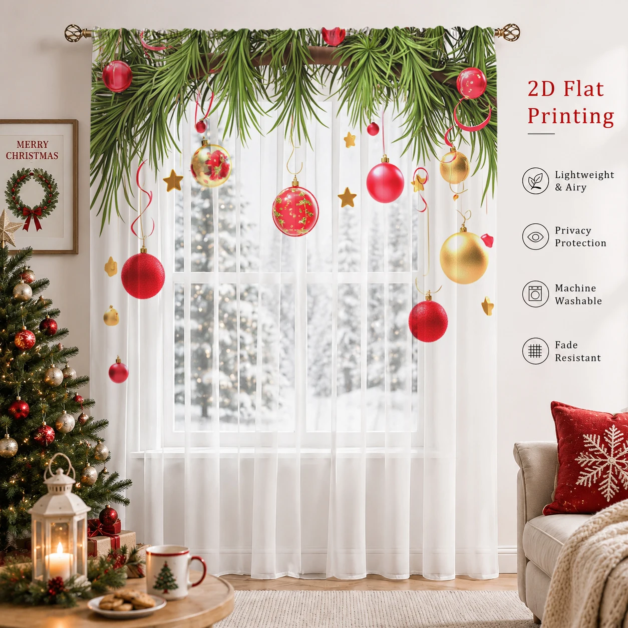 Tenda Trasparente Sfumata Nata - Home Office With Plants recensione e prezzo