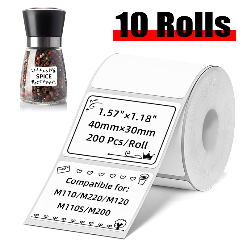 10 rotoli di etichette adesive - Home Office Printer recensione e prezzo