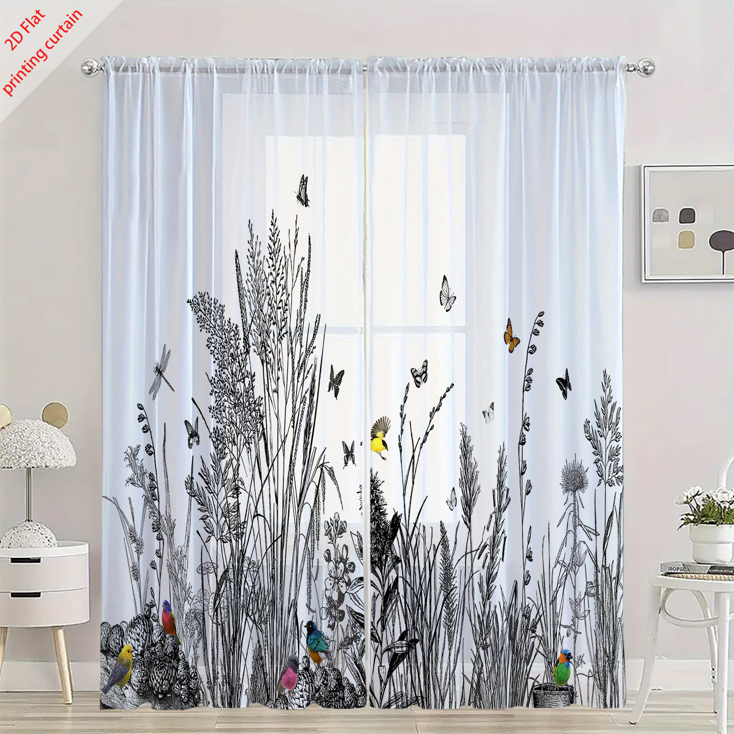 Tenda a schermo trasparente co - Home Office With Plants recensione e prezzo