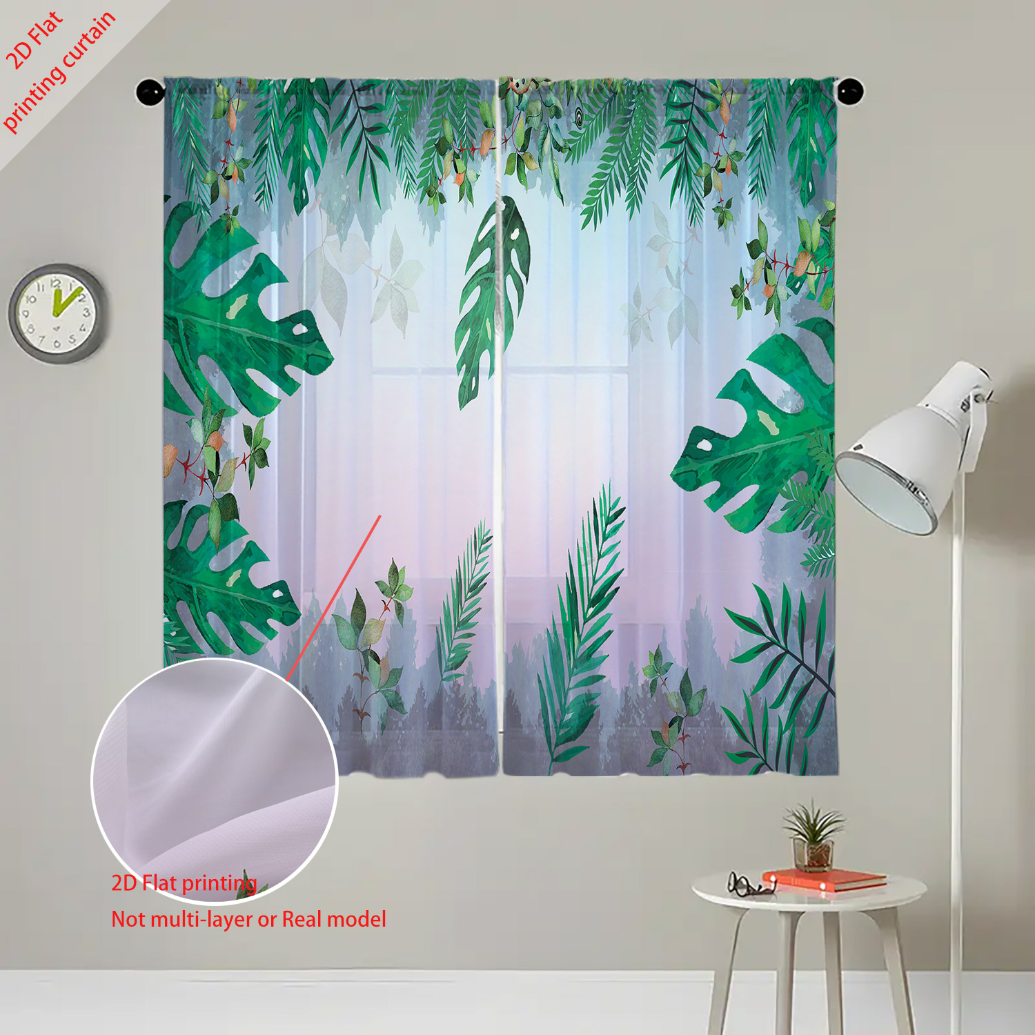 Tenda a schermo trasparente co - Home Office With Plants recensione e prezzo