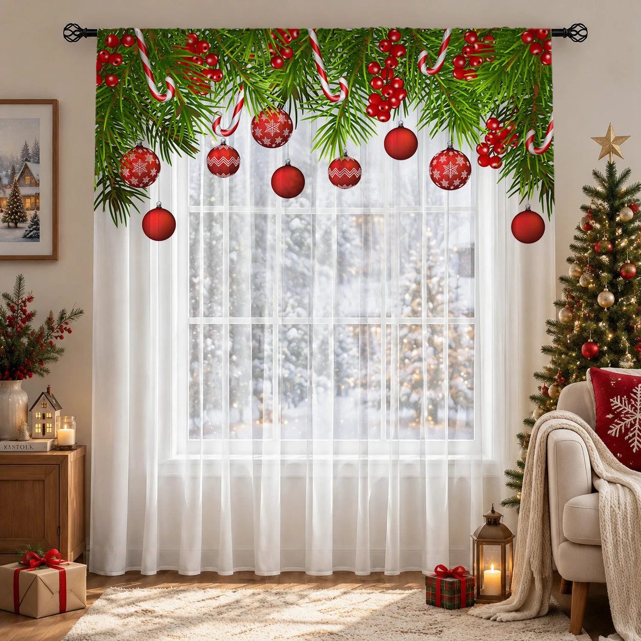 Tenda Trasparente Sfumata Nata - Home Office With Plants recensione e prezzo