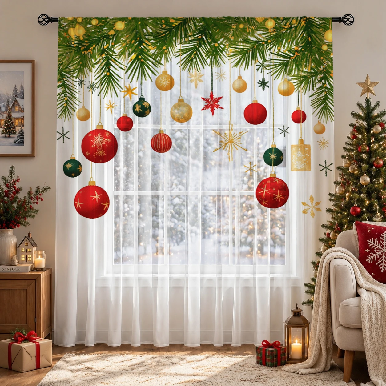 Tenda Trasparente Sfumata Nata - Home Office With Plants recensione e prezzo