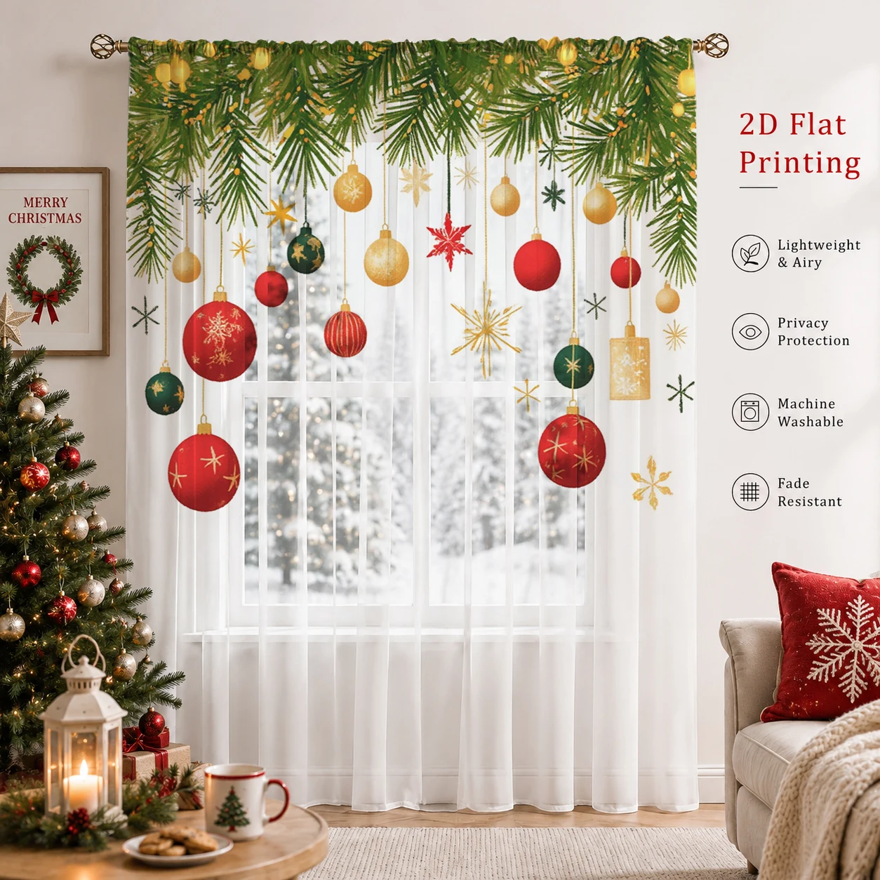 Tenda Trasparente Sfumata Nata - Home Office With Plants recensione e prezzo