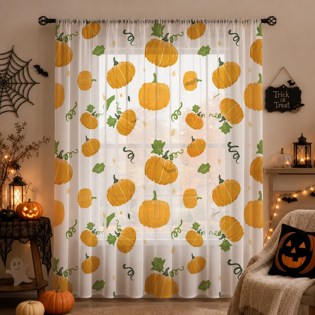 Tenda Trasparente di Halloween - Home Office With Plants recensione e prezzo